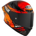 KYT TT-Revo Combustion Orange Matte Helmet