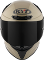 KYT TT-Revo Solid Helmet - Sand Pearl Glossy