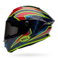 BELL Race Star DLX Flex Xenon Helmet - Blue Retina