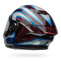 BELL Race Star DLX Flex Xenon Helmet - Red Silver