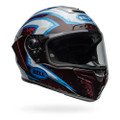 BELL Race Star DLX Flex Xenon Helmet - Red Silver