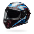 BELL Race Star DLX Flex Xenon Helmet - Red Silver