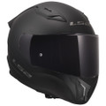 LS2 Centric Solid Helmet - Dark Smoke Shield