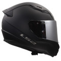 LS2 Centric Solid Helmet - Silver Iridium Shield 