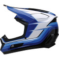 Z1R Youth Dirt Maxx Vortex Helmet - Blue/White