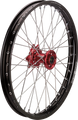MOOSE OFFROAD SX-1 Complete Wheel - Black Wheel/Red Hub 21x1.6