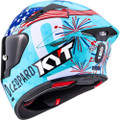 KYT TT-Revo Leopard Americas Replica Special Edition Helmet