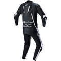 ALPINESTARS Fusion 1-Piece Leather Suit - Black/White
