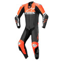 ALPINESTARS Missile v2 Ward Leather Suit - Black/Red Fluo/White