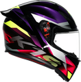 AGV K1 S Fastlap Helmet - Black/Purple/Pink
