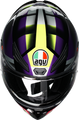 AGV K1 S Fastlap Helmet - Black/Purple/Pink