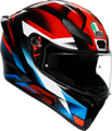 AGV K1 S Fastlap Helmet - Black/Red/Blue