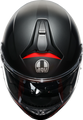 AGV Tourmodular Frequency Helmet - Matte Gunmetal/Red