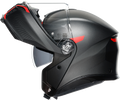 AGV Tourmodular Frequency Helmet - Matte Gunmetal/Red