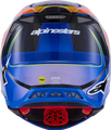 ALPINESTARS Supertech M10 Era MIPS® Helmet - Blue/Red/Yellow