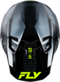 FLY RACING Formula S Carbon Protocol Helmet - Black Carbon/Grey/Hi-Vis