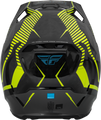 FLY RACING Formula Carbon Tracer Helmet - Hi-Vis/Black