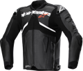 ALPINESTARS Atem v5 Leather Jacket - Black/White