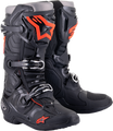 ALPINESTARS Tech 10 Boots - Black/Red Fluorescent