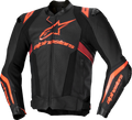 ALPINESTARS Missile v3 Ignition Leather Jacket - Black/Red