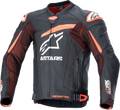 ALPINESTARS GP Plus R v4 Rideknit® Leather Jacket - Black/Red
