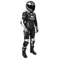 CORTECH Revo Sport Air Women's 1-Piece Leather Suit - Black/White