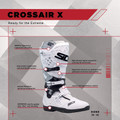 Sidi Crossair X Boot - White/Navy/Red