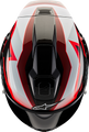 ALPINESTARS Supertech R10 Team Helmet - Black/Carbon Red/Gloss White