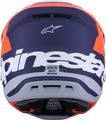 ALPINESTARS SM7 Core Helmet - Orange/Blue