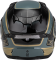 GMAX FF-98 Aftershock Helmet - Grey/Metallic Gold