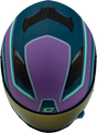 GMAX FF-98 Aftershock Helmet - Matte Purple/Blue
