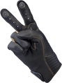 BILTWELL Bridgeport Gloves - Chocolate
