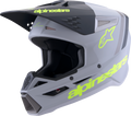 ALPINESTARS SM3 Radium Helmet - Gray/Black/Yellow