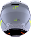 ALPINESTARS SM3 Radium Helmet - Gray/Black/Yellow