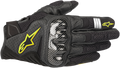 ALPINESTARS SMX-1 Air Carbon V2 Gloves - Black/Yellow