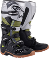 ALPINESTARS Tech 7 Enduro Boots - Black/Silver/Green