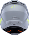 ALPINESTARS Youth SM3 Radium Helmet - Gray/Black/Yellow