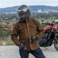 CORTECH Rambler Wax Cotton Riding Jacket - Brown