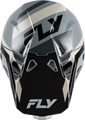 FLY RACING Formula CP Seal Helmet - Black/Grey 2026