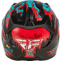 FLY RACING Revolt Space Creep Helmet - Blue/Black/Red