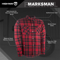 HIGHWAY 21 Marksman Flannel - Black/Grey