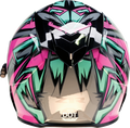 Z1R Warrant Neuron Snow Electric Helmet - Pink/Teal