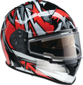 Z1R Warrant Neuron Snow Electric Helmet - Red