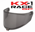 KYT KX-1 Race GP Visor - Light Smoke