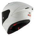 KYT KX-1 Race GP Helmet - Crystal White Matte