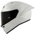 KYT KX-1 Race GP Helmet - Crystal White Matte