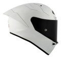 KYT KX-1 Race GP Helmet - Crystal White Matte