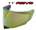 KYT TT-Revo Visor - Iridium Green