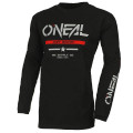 O'NEAL Youth Element Squadron Cotton Jersey - Black/White