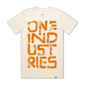 ONE INDUSTRIES Strokes Faded Tee - Sand